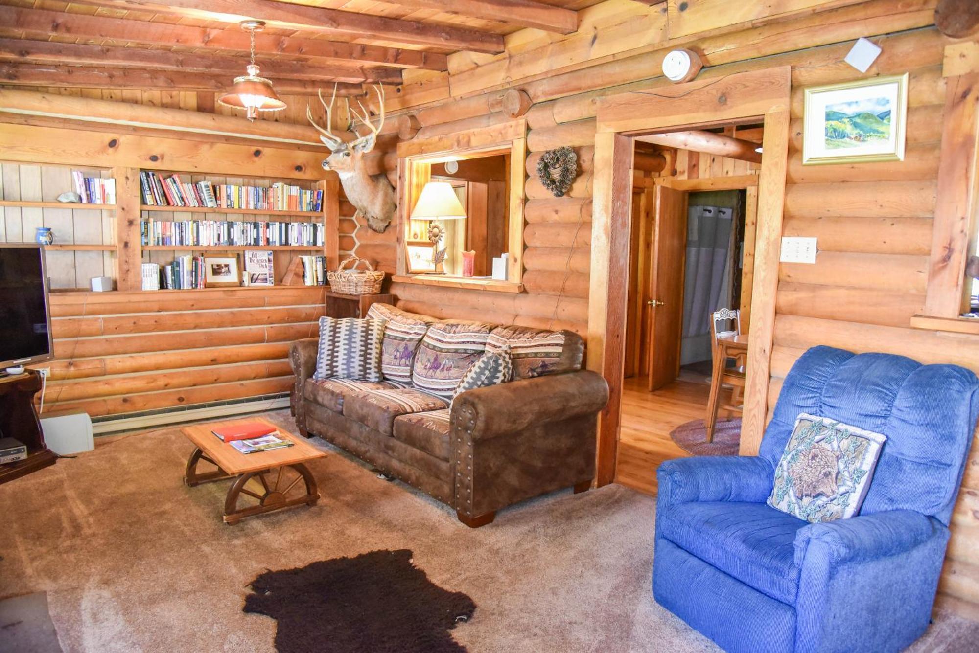 Bear Bait Cabin In Upper Valley With High Speed Wifi Ред Ривър Екстериор снимка